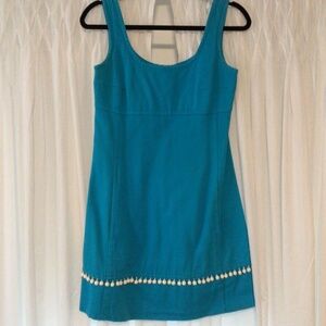 Blue Preppy Mini Sundress